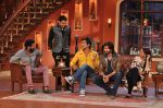 Sonakshi Sinha, Shahid Kapoor, Prabhu Deva, Sonu Sood on the sets of Comedy Nights with Kapil in Mumbai on 4th Dec 2013